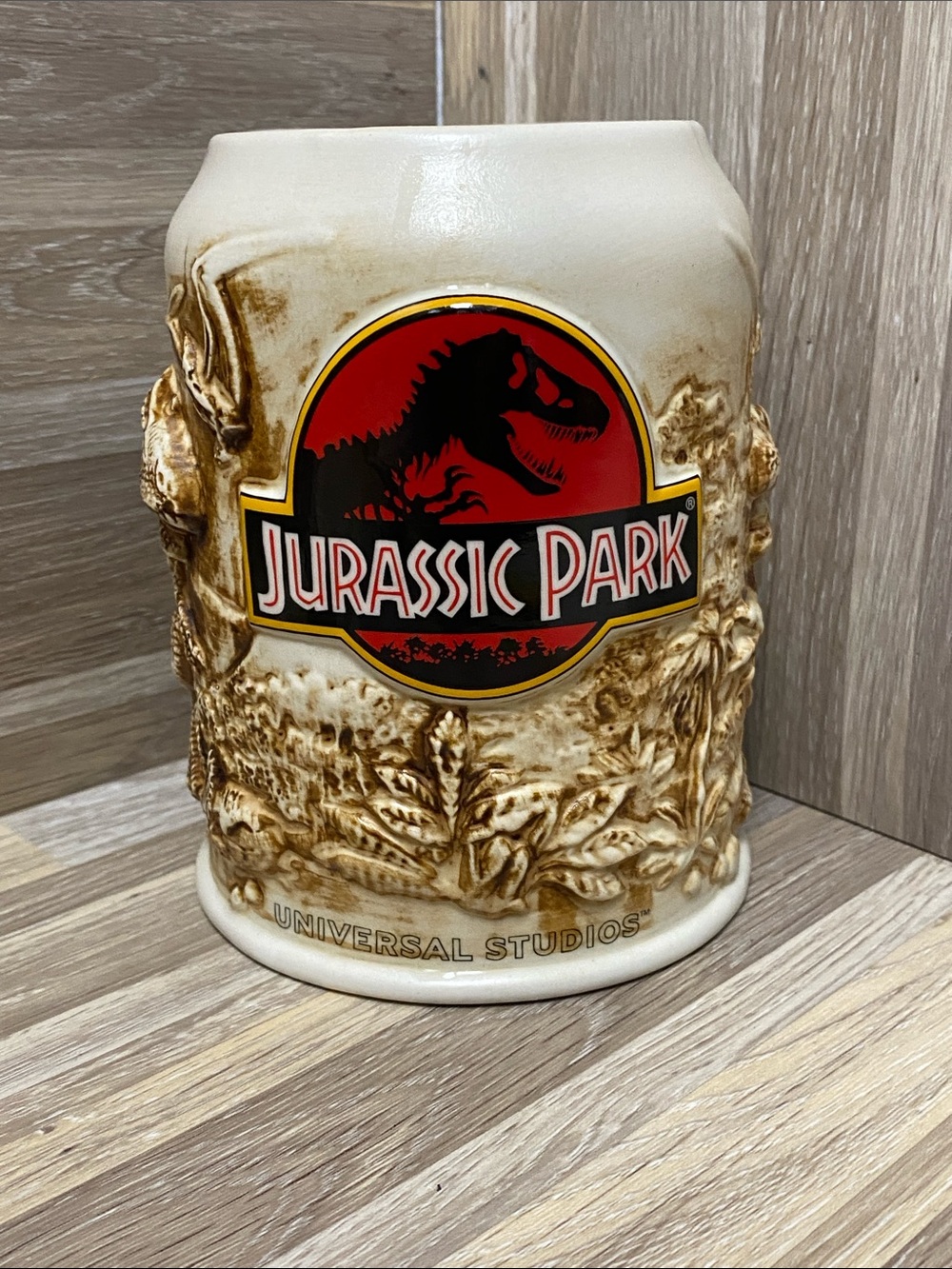 Jurassic Park Collectible Ceramic large coffee cup pen cup nostalgia movie